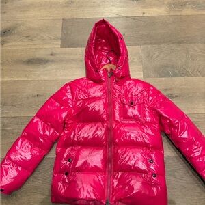 Moncler Kids Fuchsia Puffer Jacket size 8